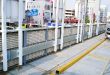 駐車場工事 - ガードフェンス修理